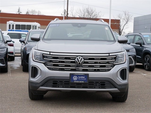 Certified 2025 Volkswagen Atlas SEL with VIN 1V2BR2CA5SC503974 for sale in Inver Grove Heights, Minnesota