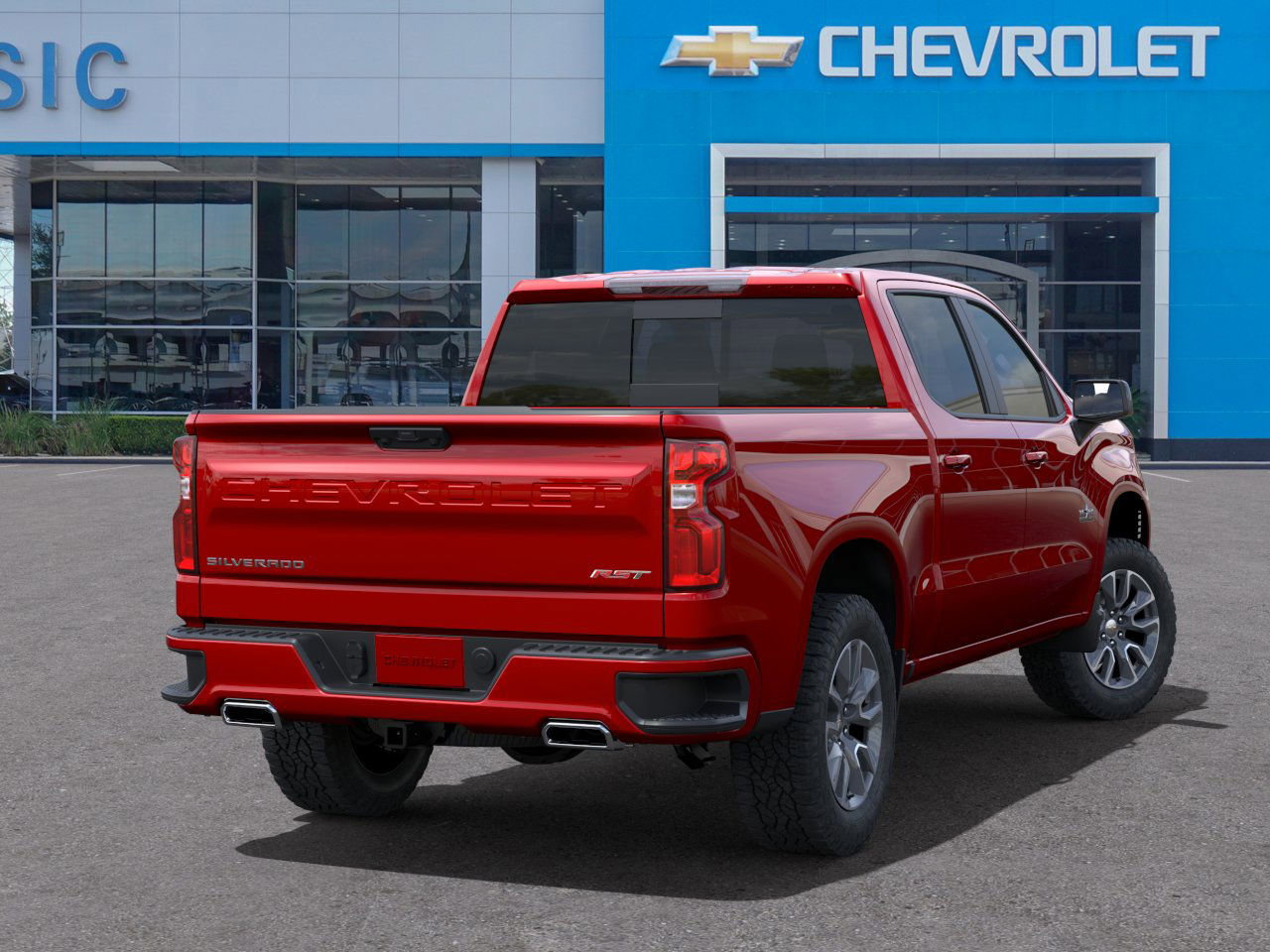 2025 Chevrolet Silverado 1500 RST Red at Classic Elite Chevrolet Sugar Land