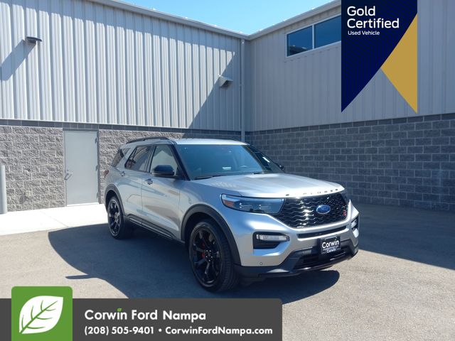 Certified Used 2023 Silver Ford ST image 1