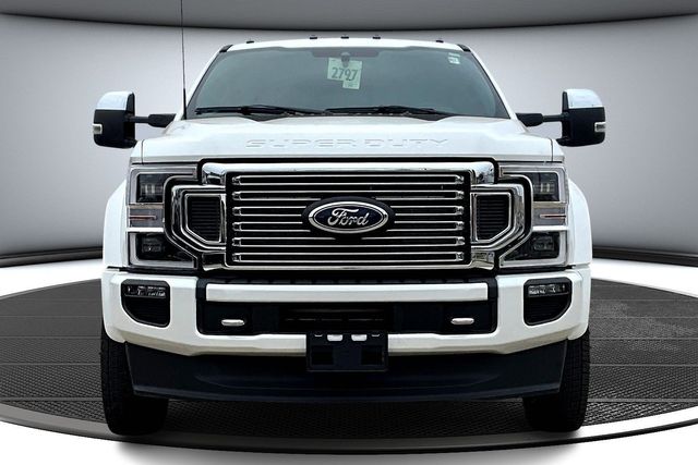 Used 2022 Ford F-450 Super Duty Platinum with VIN 1FT8W4DT1NEF40688 for sale in Kansas City