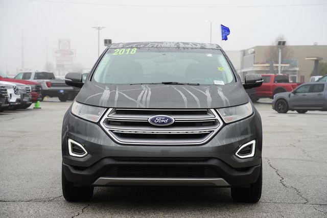 Certified 2018 Ford Edge SEL with VIN 2FMPK3J92JBC58636 for sale in Valparaiso, IN