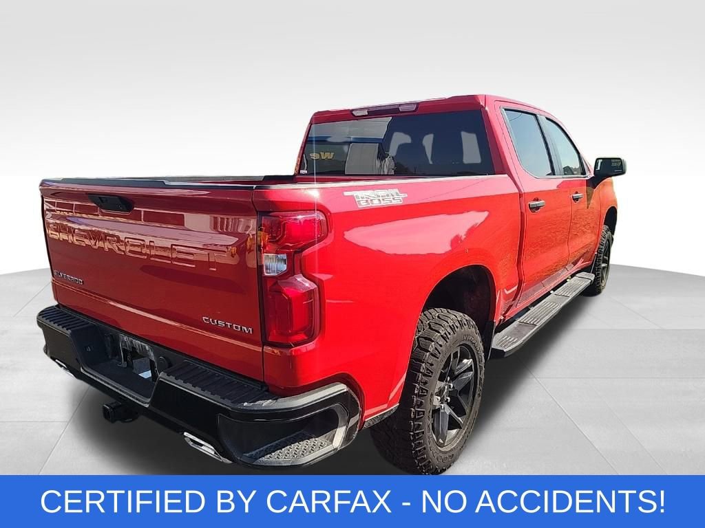 Used 2021 Chevrolet Silverado 1500 Custom Trail Boss with VIN 1GCPYCEF7MZ327017 for sale in Northfield, Minnesota