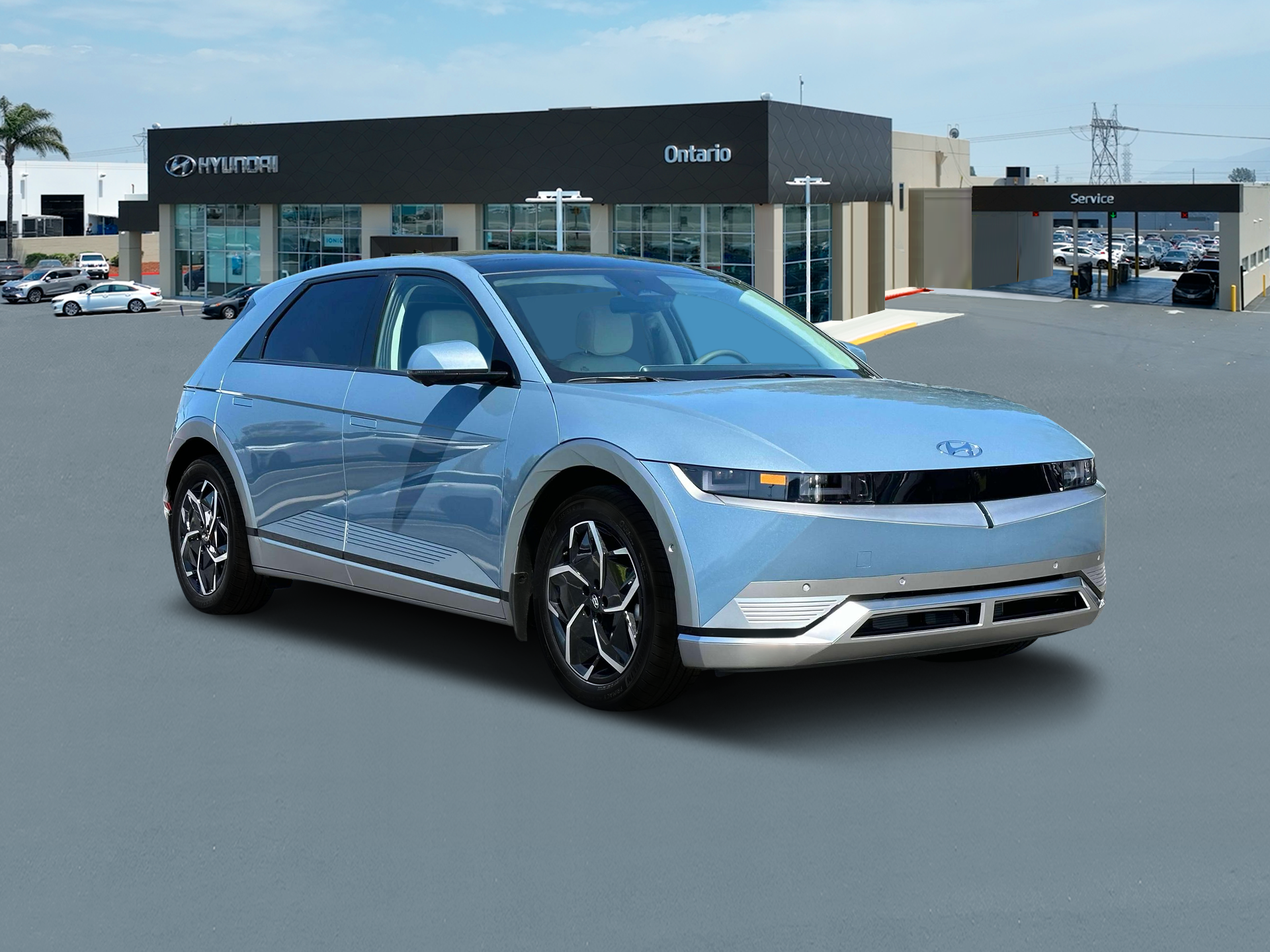 New 2024 Lucid Blue Hyundai Limited image 11