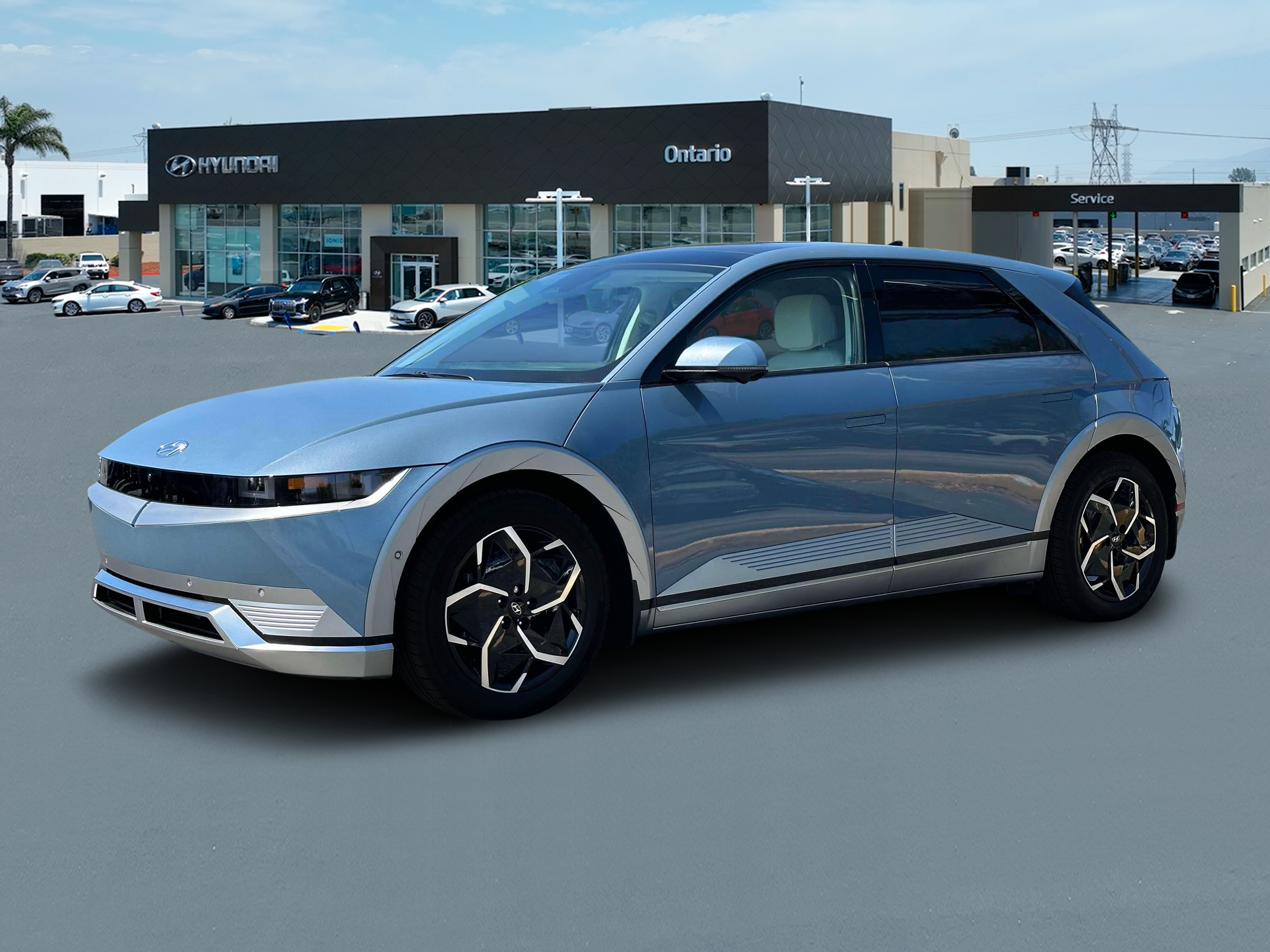 New 2024 Lucid Blue Hyundai Limited image 2