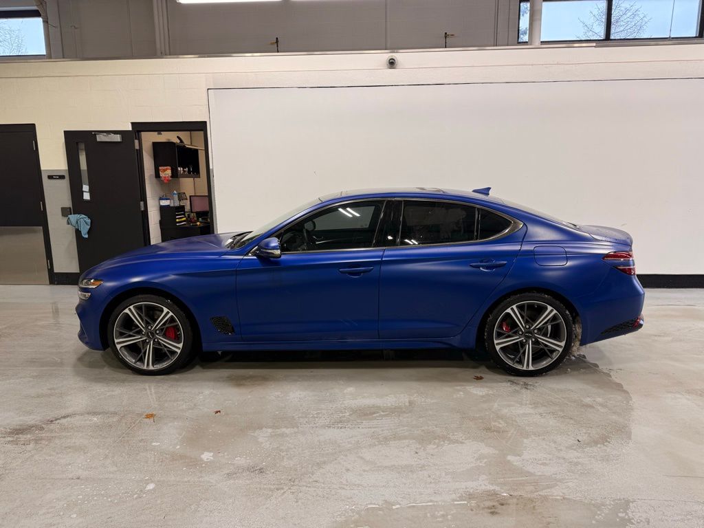 Used 2025 GENESIS G70 Sport Advanced with VIN KMTG54SE5SU154295 for sale in Golden Valley, Minnesota