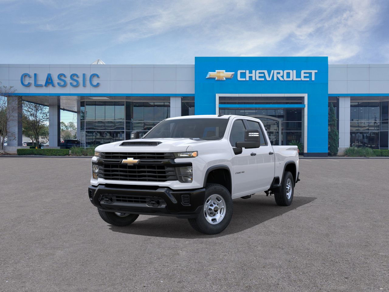 2024 Chevrolet Silverado 2500 HD WT White at Superior Motors