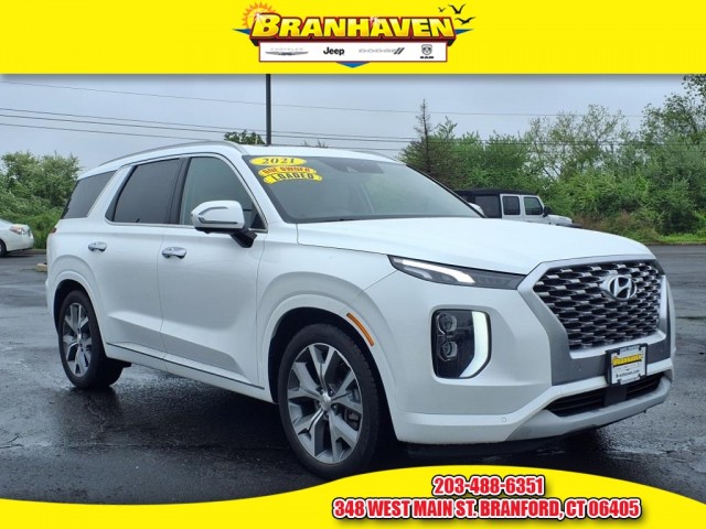 USED 2021 HYUNDAI PALISADE LIMITED WITH NAVIGATION & AWD