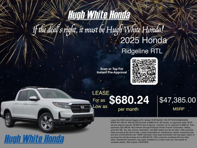 2025 Honda Ridgeline RTL photo 3