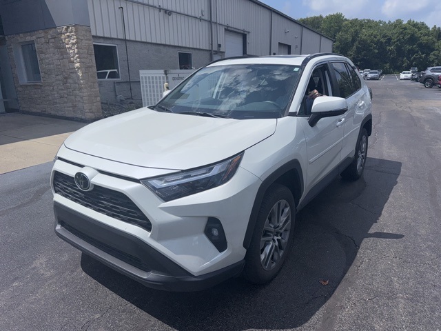 Used 2022 Toyota RAV4 XLE Premium with VIN 2T3A1RFVXNW315321 for sale in Northfield, Minnesota
