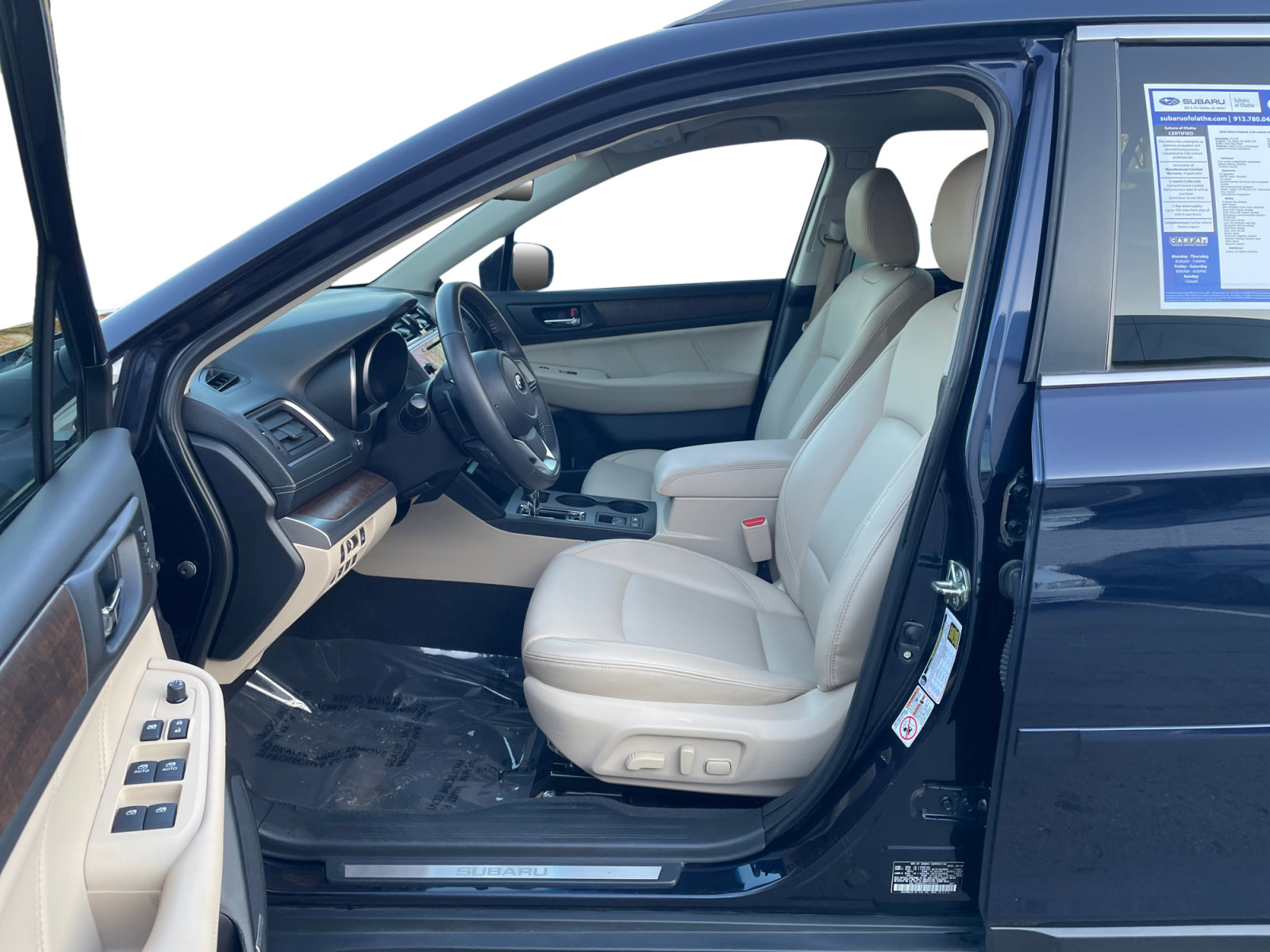 Used 2018 Subaru Outback Limited with VIN 4S4BSENC5J3370424 for sale in Kansas City