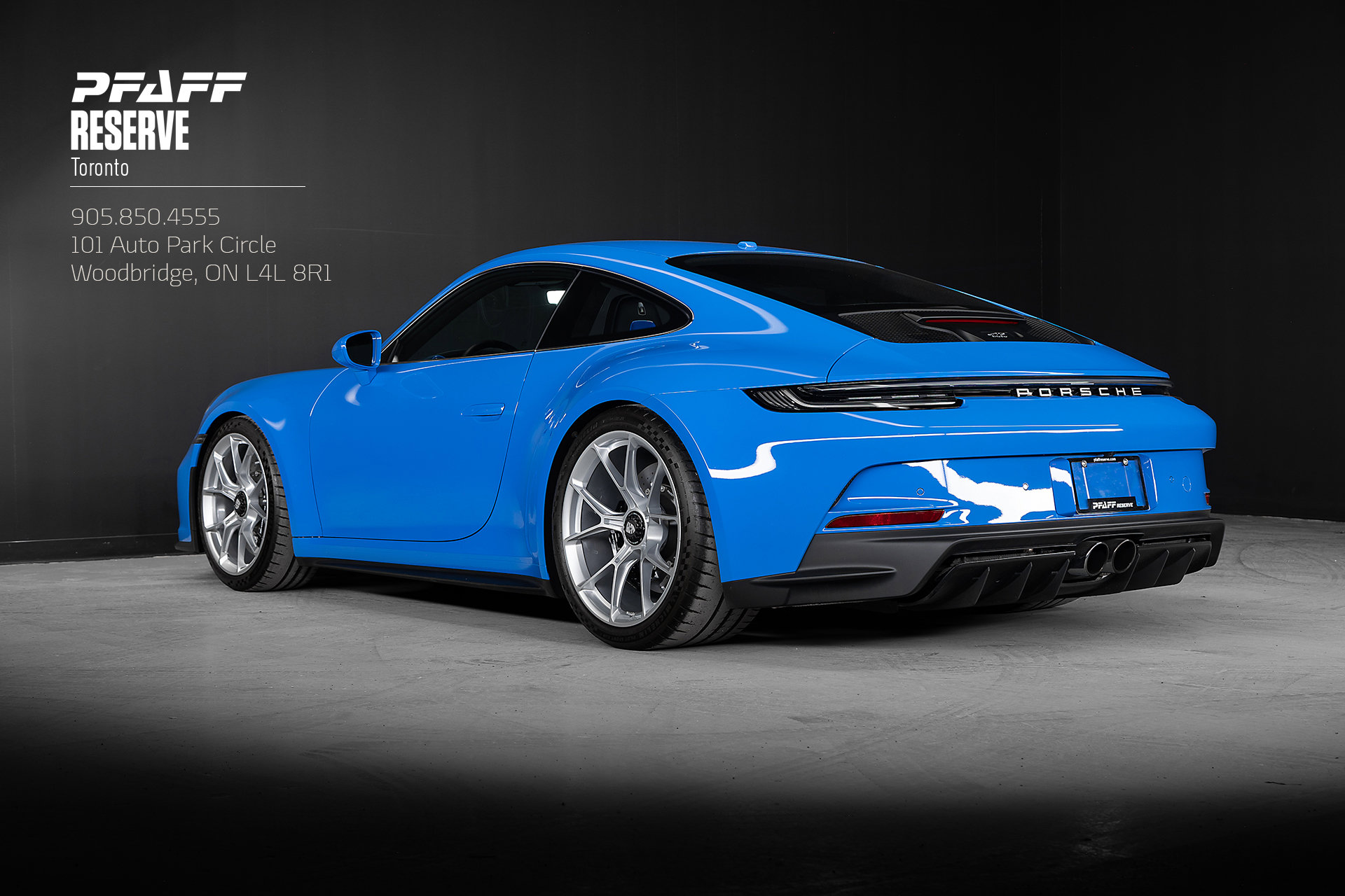 Used 2022 Shark Blue Porsche GT3 with Touring Package image 3