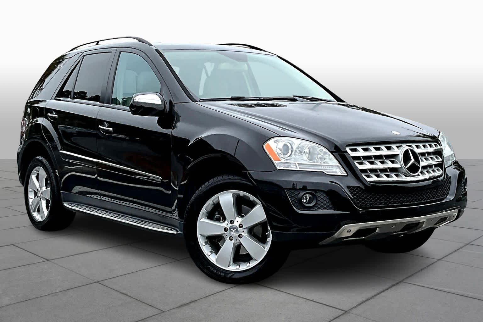 Used 2009 Mercedes-Benz M-Class ML350 with VIN 4JGBB86E29A503813 for sale in Houston, TX