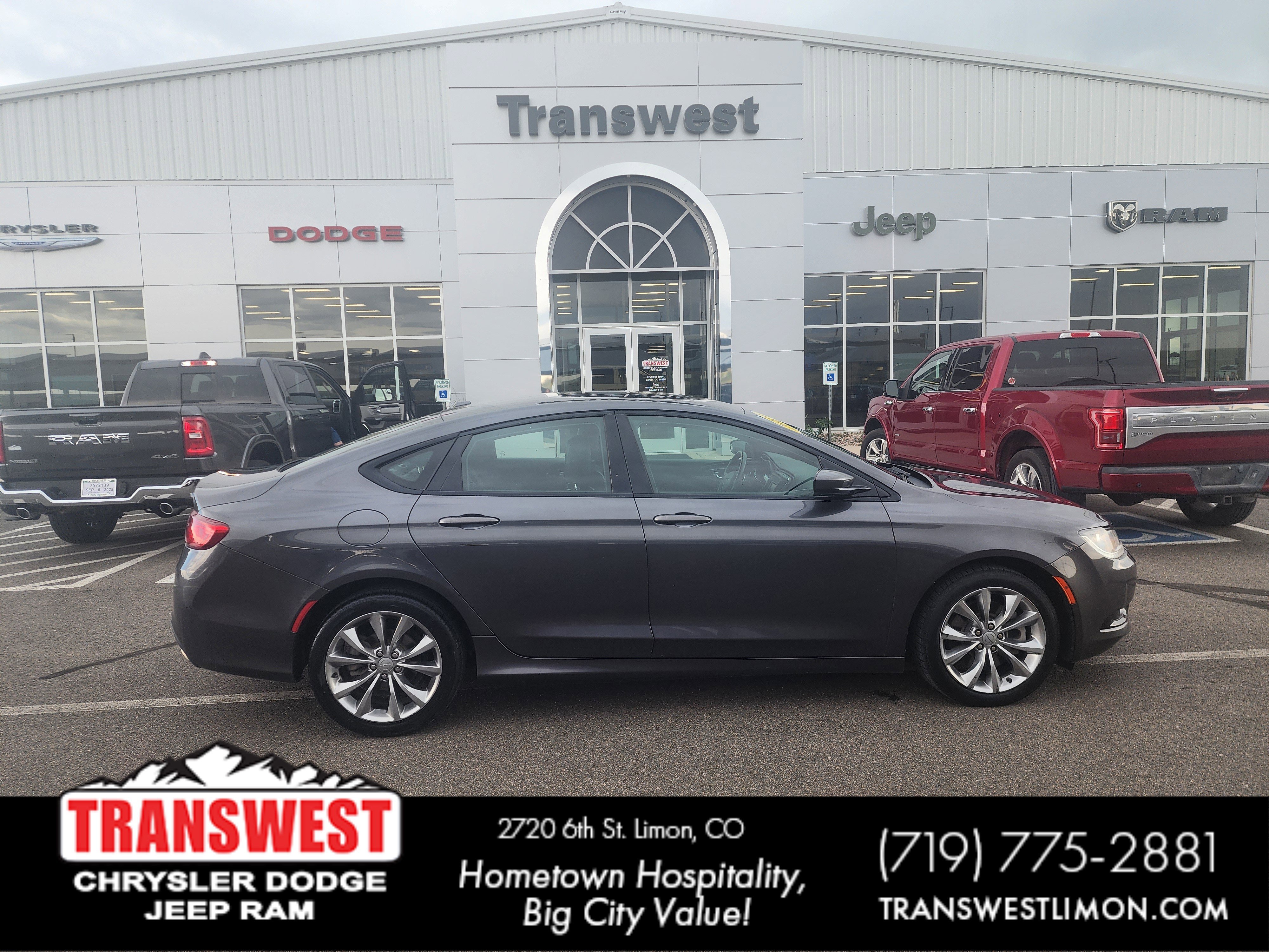 Used 2015 Chrysler 200 S with VIN 1C3CCCBG5FN638342 for sale in Limon, CO