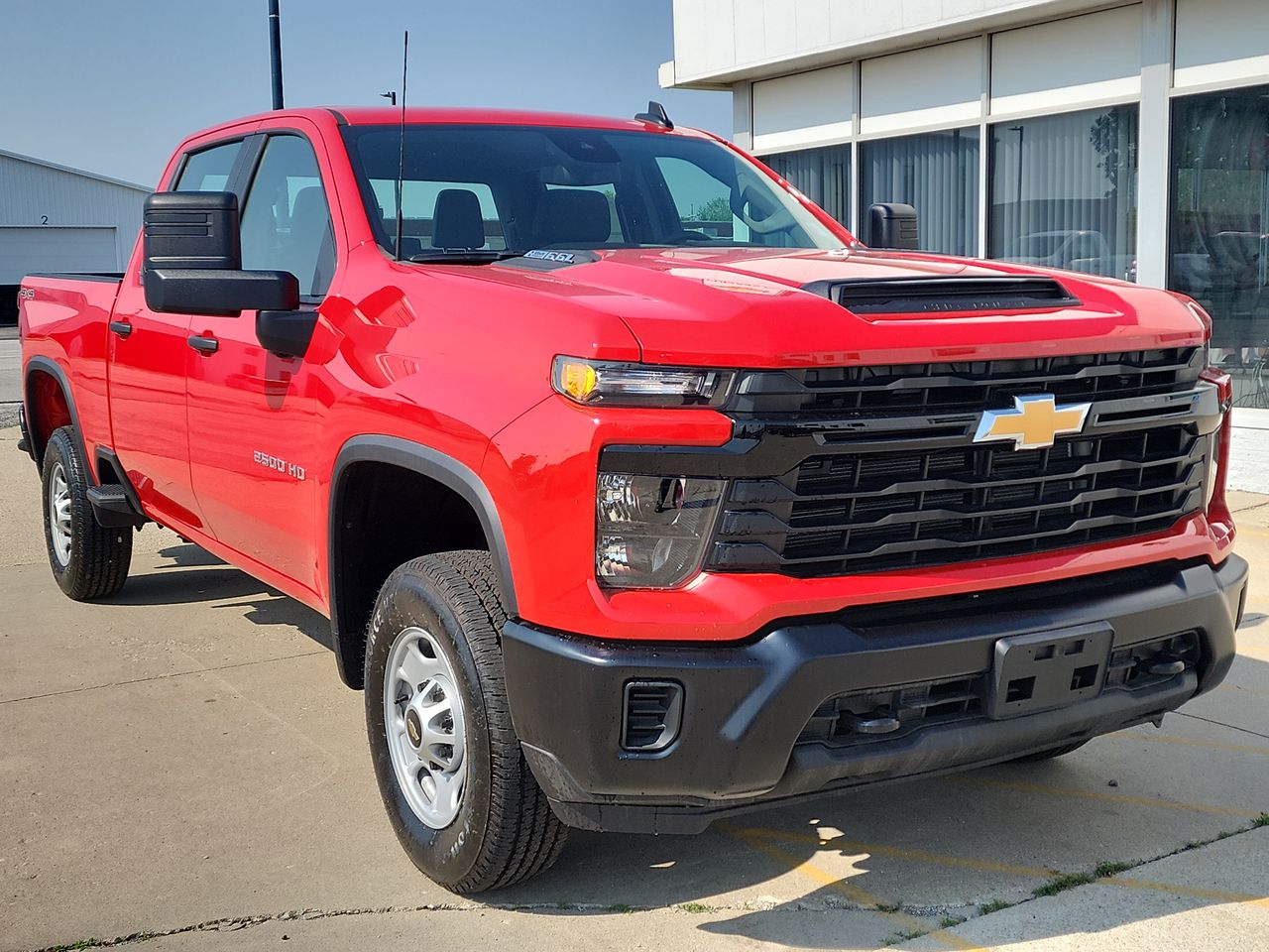 New 2025 Red Hot Chevrolet WT image 1