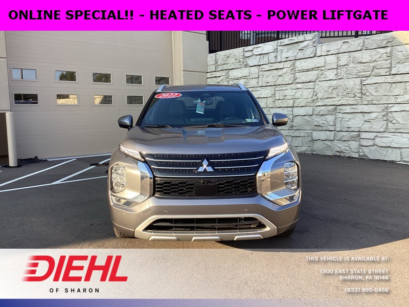 Used 2022 Mitsubishi Outlander SEL with VIN JA4J3VA8XNZ008682 for sale in McKees Rocks, PA