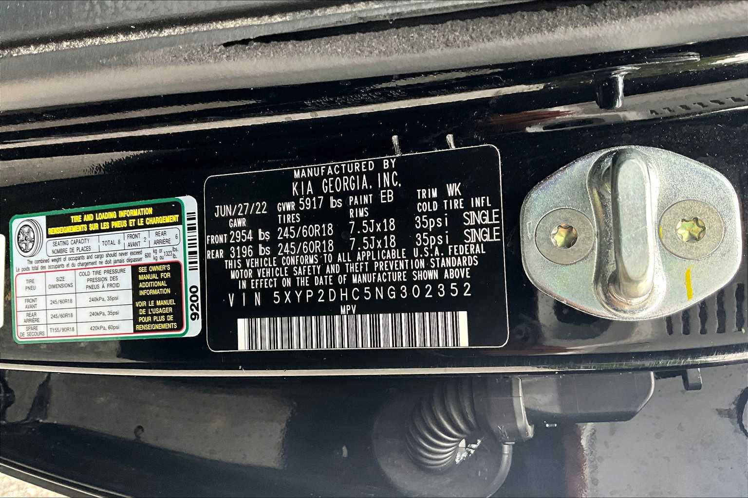 2022 Kia Telluride LX photo 34