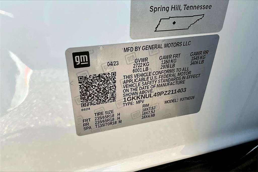 2023 Gmc Acadia SLT photo 19