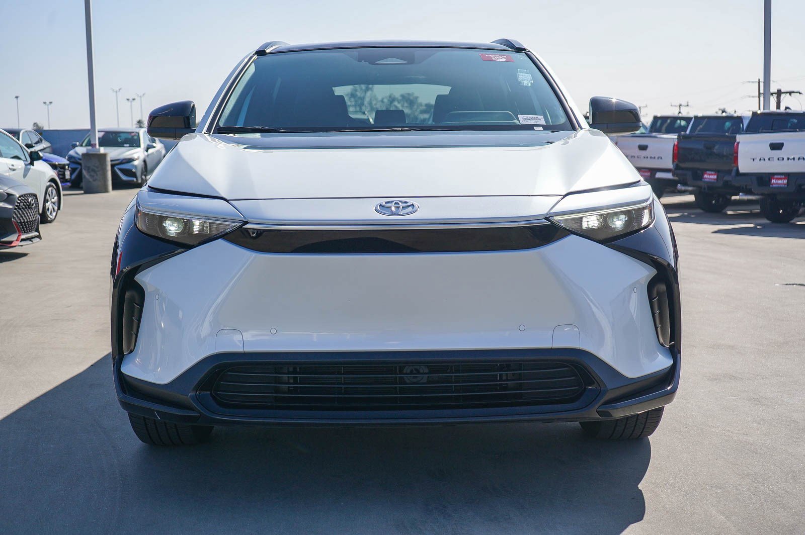 Certified 2024 Toyota bZ4X XLE with VIN JTMABACAXRA050940 for sale in Los Angeles, CA