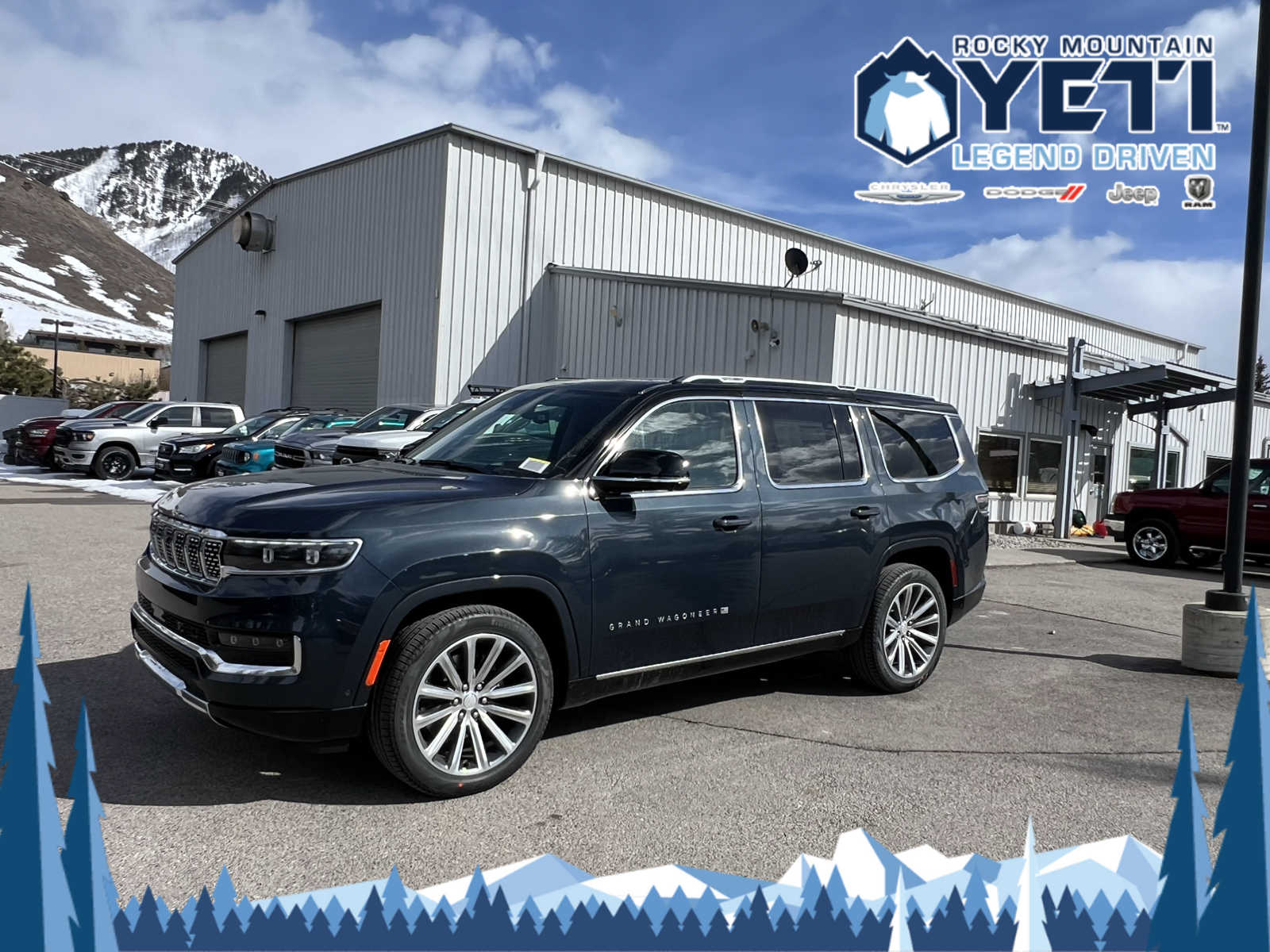 New 2024 Jeep Grand Wagoneer Sport Utility in Evanston NJ1746 Rocky Mountain Yeti Evanston