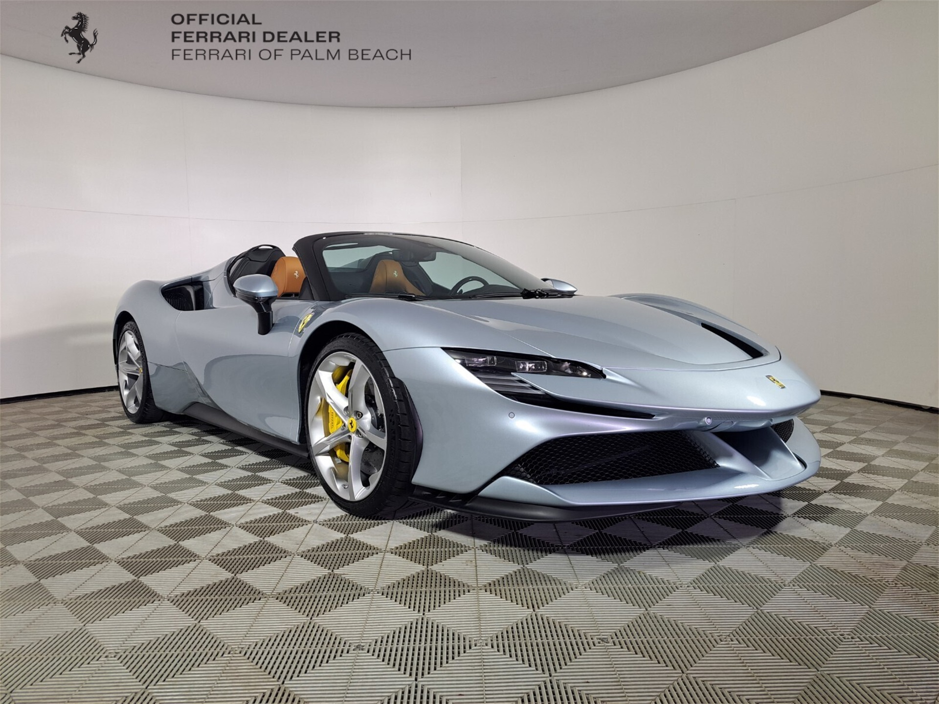 Certified Used 2024 Gray Ferrari Base image 1