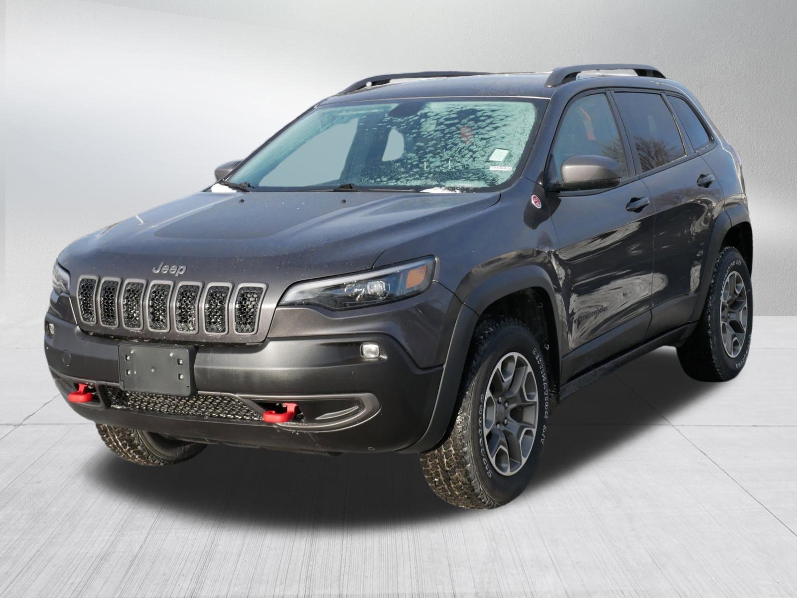 Used 2020 Jeep Cherokee Trailhawk with VIN 1C4PJMBX5LD544519 for sale in Brooklyn Park, Minnesota