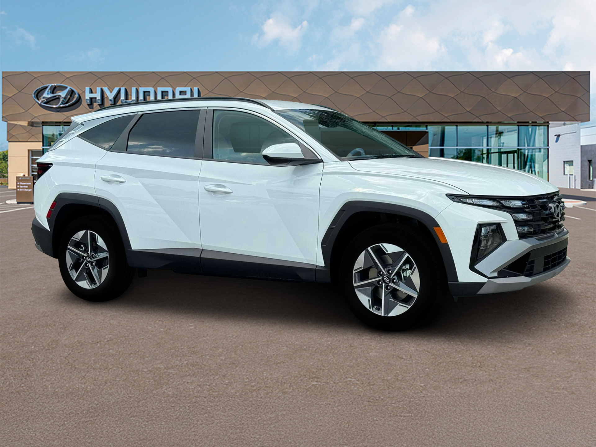 New 2025 White Hyundai SEL FWD image 10