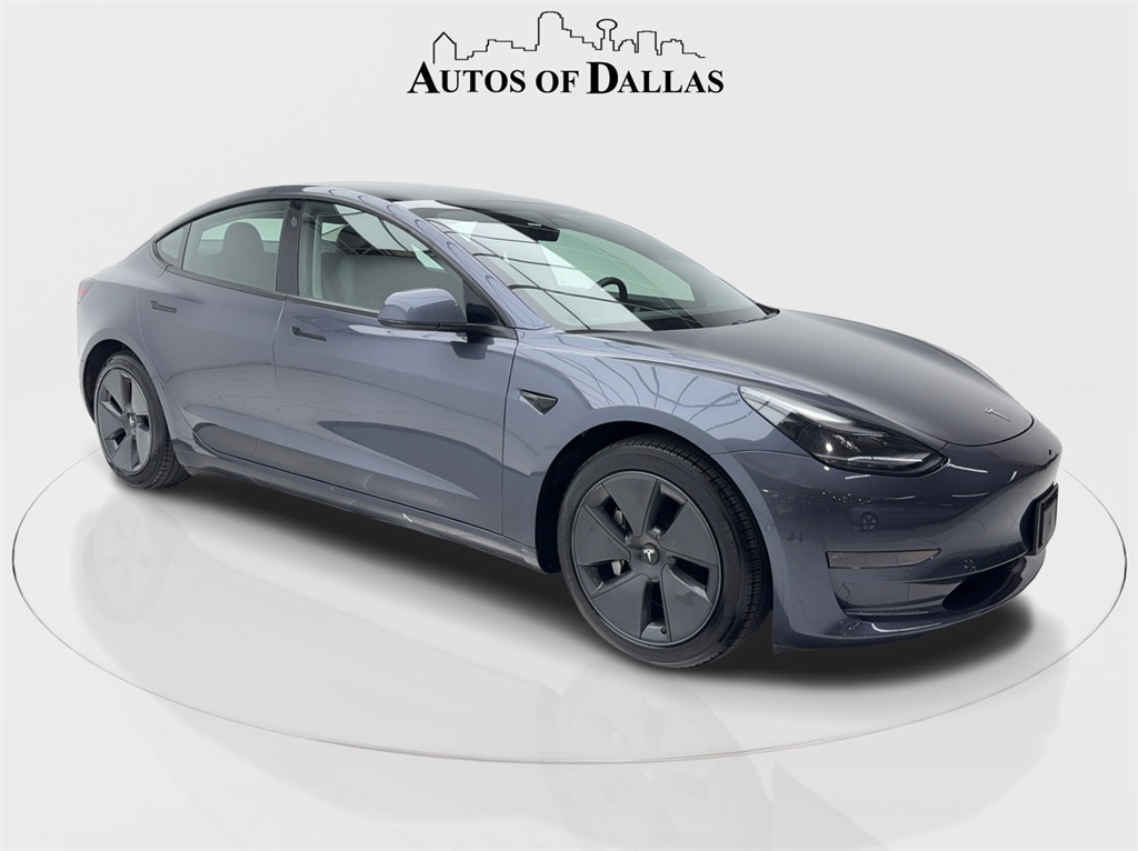 Used 2021 Tesla Model 3 Base with VIN 5YJ3E1EA4MF877796 for sale in Plano, TX