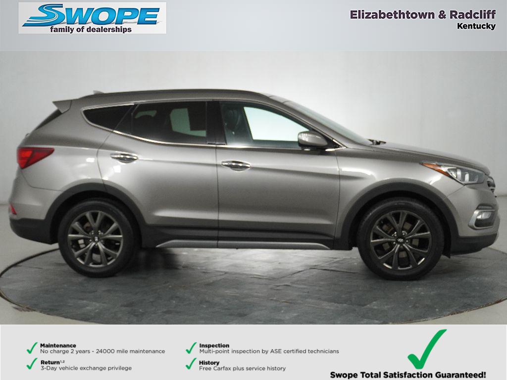Used 2017 Hyundai Santa Fe Sport 2.0T with VIN 5NMZWDLA9HH047279 for sale in Elizabethtown, KY