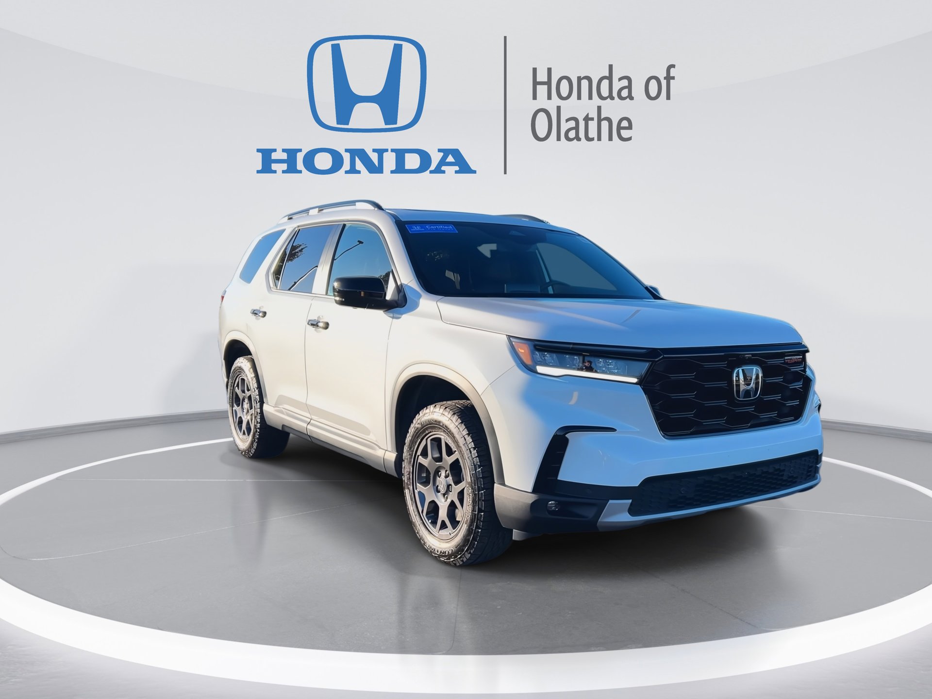 Certified 2025 Honda Pilot TrailSport with VIN 5FNYG1H65SB045856 for sale in Kansas City