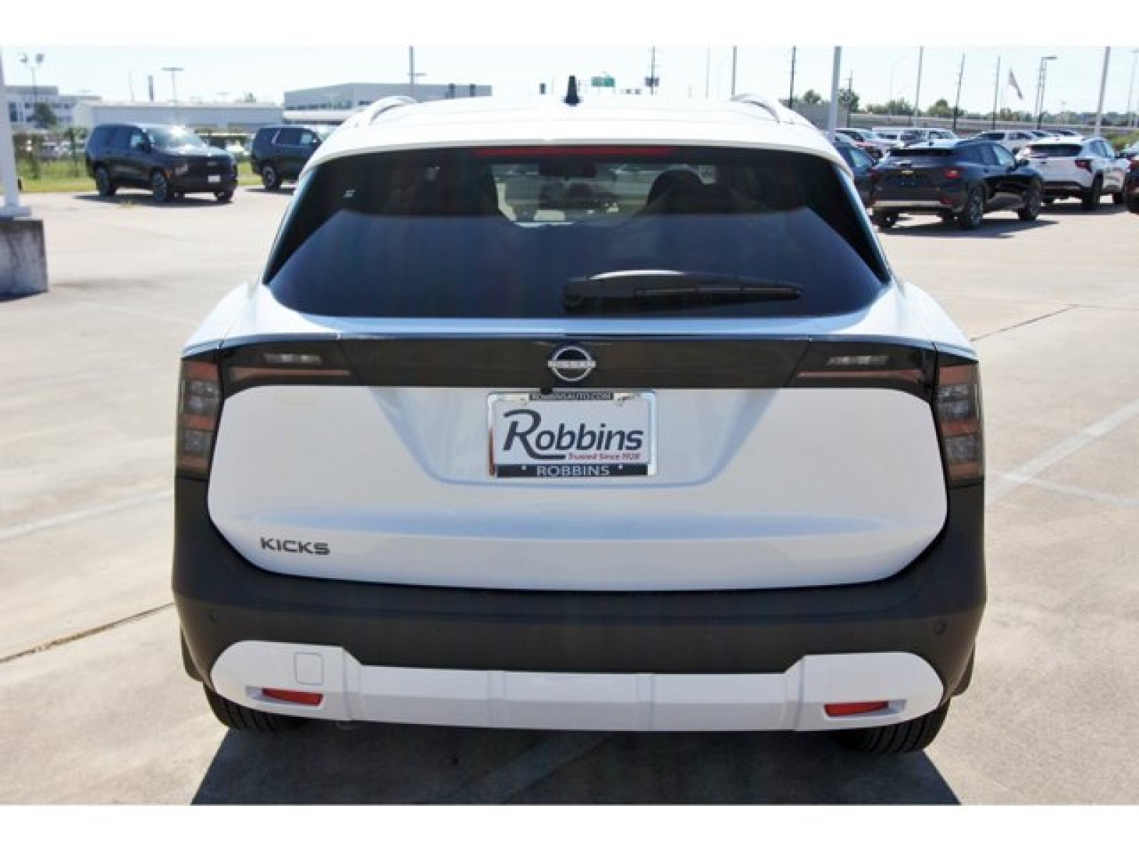 2026 Nissan Kicks SV White at Robbins Nissan