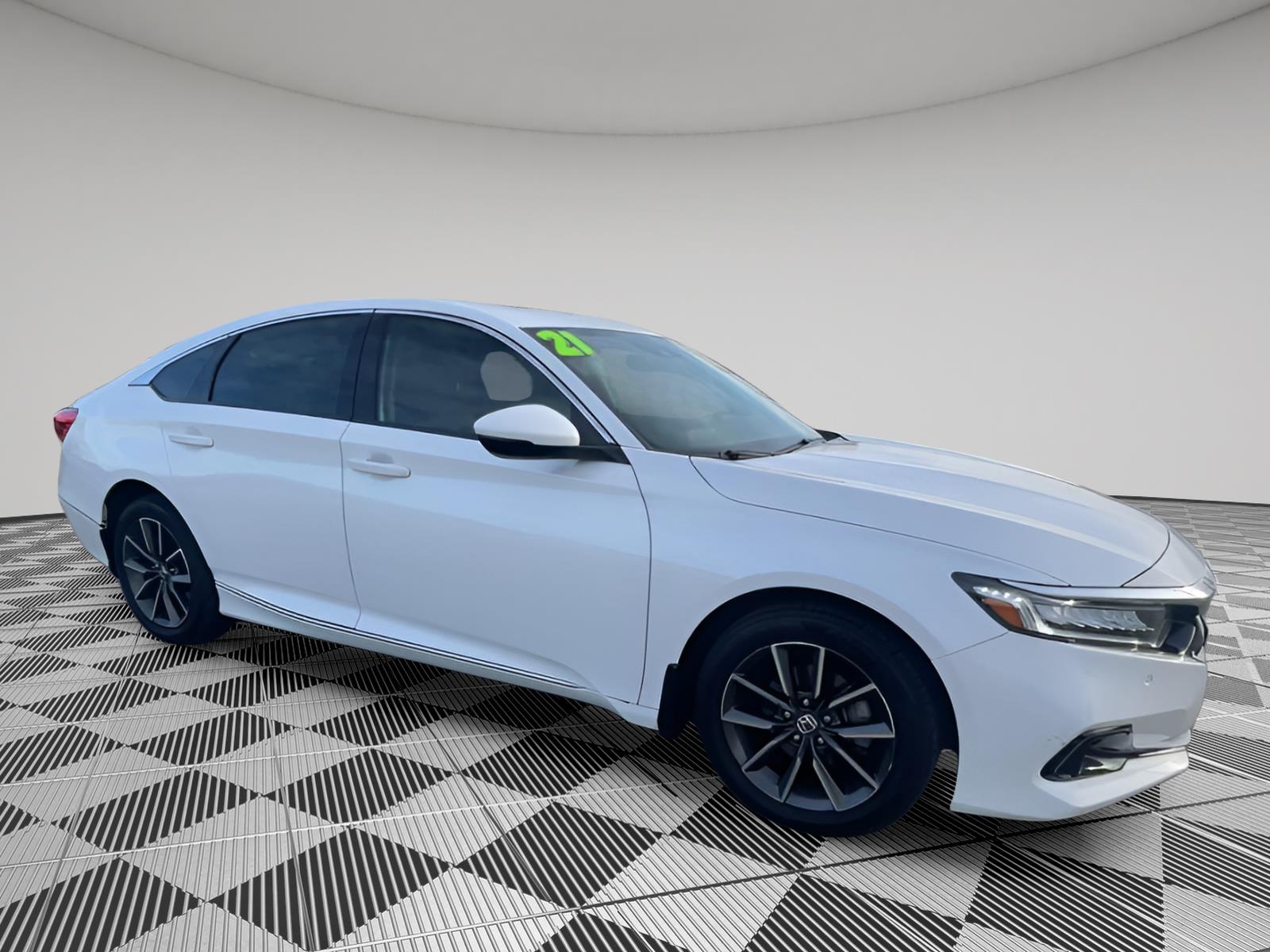 Used 2021 Honda Accord EX-L with VIN 1HGCV1F53MA084758 for sale in Kansas City