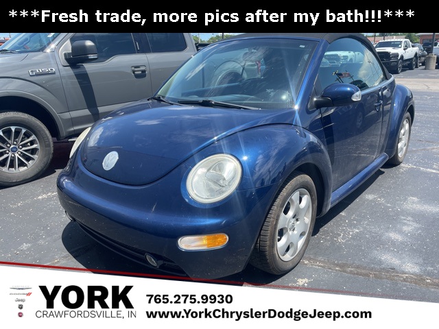 Used 2003 Volkswagen New Beetle GLS with VIN 3VWCK21Y93M330872 for sale in Crawfordsville, IN