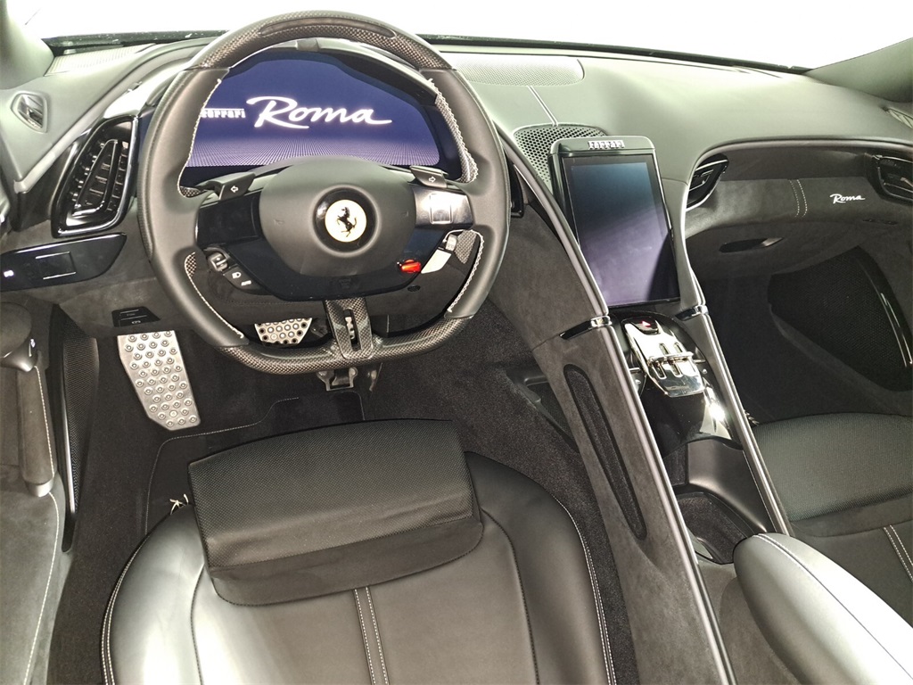 Certified Used 2023 Nero Daytona Metallic Ferrari Base image 4