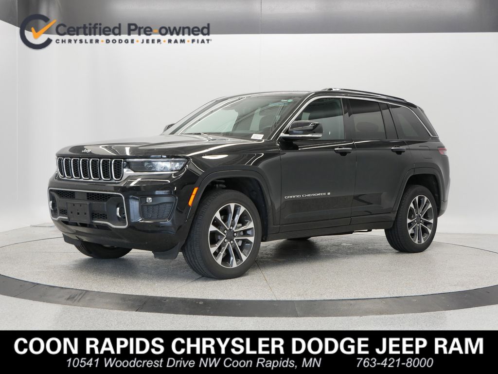 Used 2022 Jeep Grand Cherokee Overland with VIN 1C4RJHDG6N8592720 for sale in Coon Rapids, Minnesota