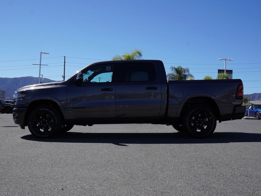 New 2026 Granite Crystal Metallic Clear-Coat Exterior Paint RAM Big Horn Night Edition image 7