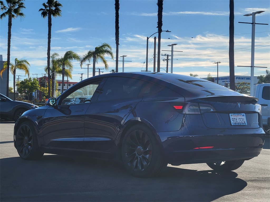Used 2022 Tesla Model 3 Performance with VIN 5YJ3E1EC8NF346040 for sale in Orange, CA