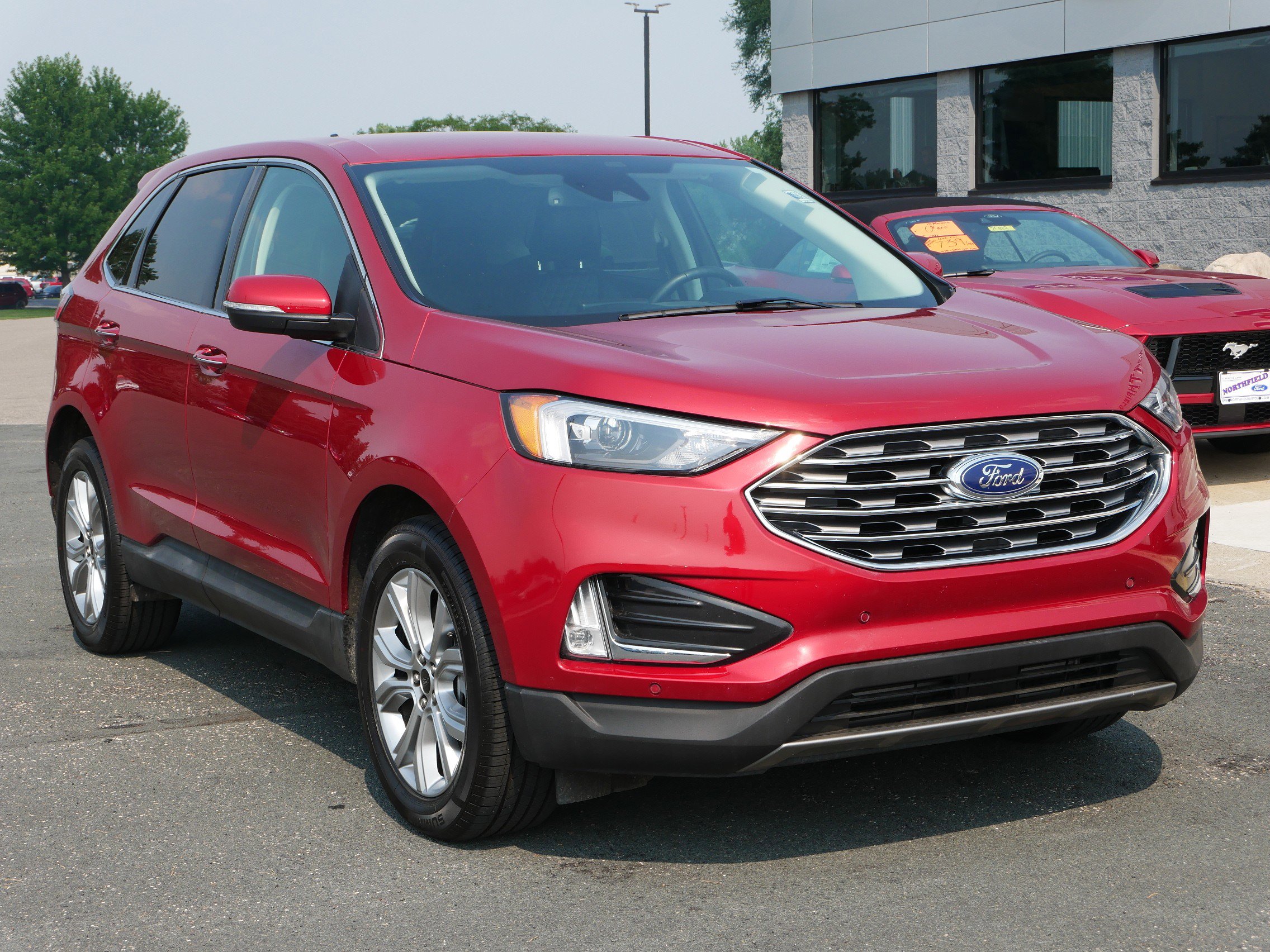Used 2024 Ford Edge Titanium with VIN 2FMPK4K98RBA89030 for sale in Northfield, Minnesota