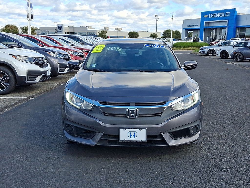 Certified 2016 Honda Civic EX with VIN 19XFC2F85GE247364 for sale in Washington Township, NJ