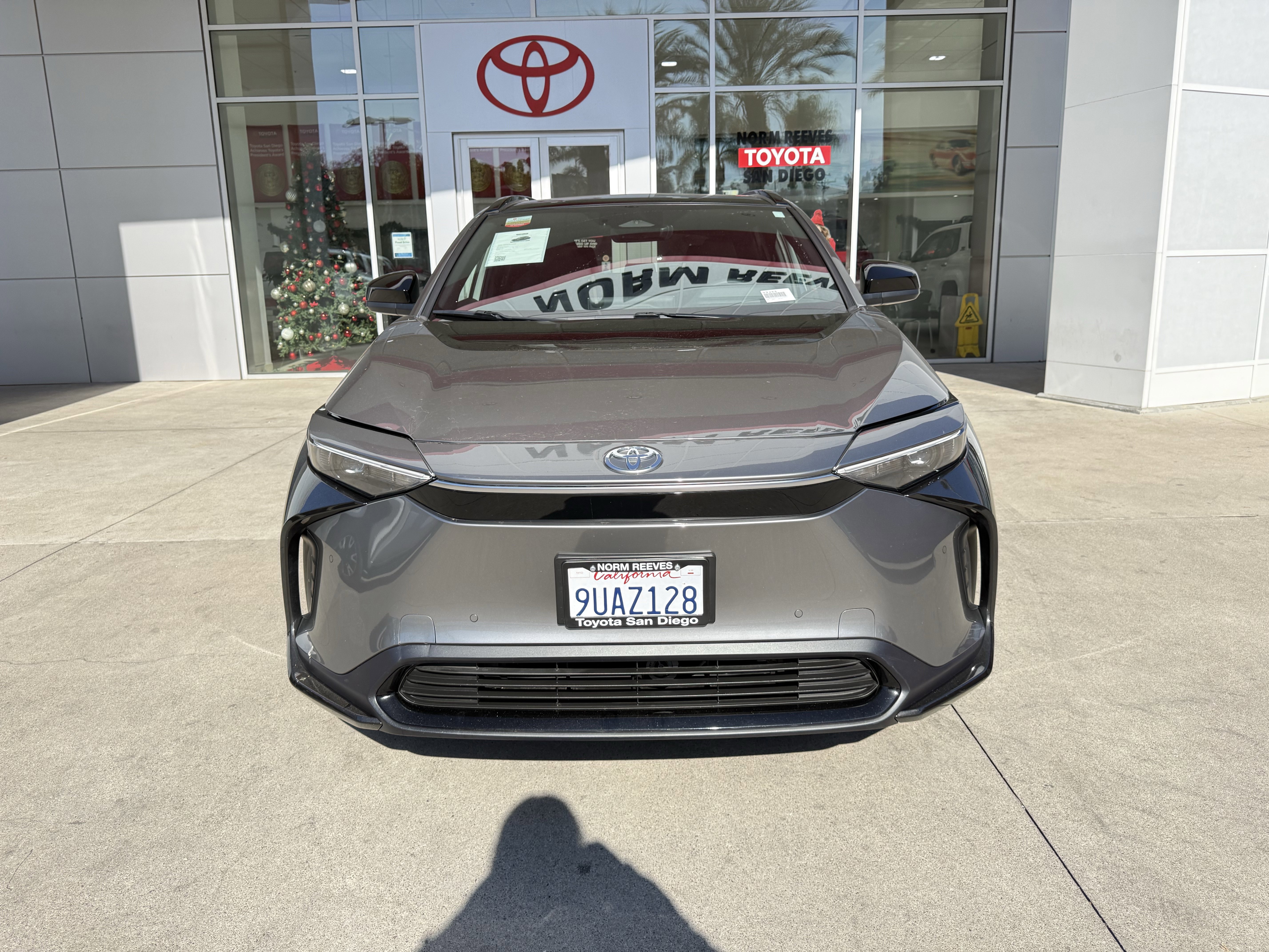 Certified 2025 Toyota bZ4X XLE with VIN JTMABACA5SA103887 for sale in San Diego, CA