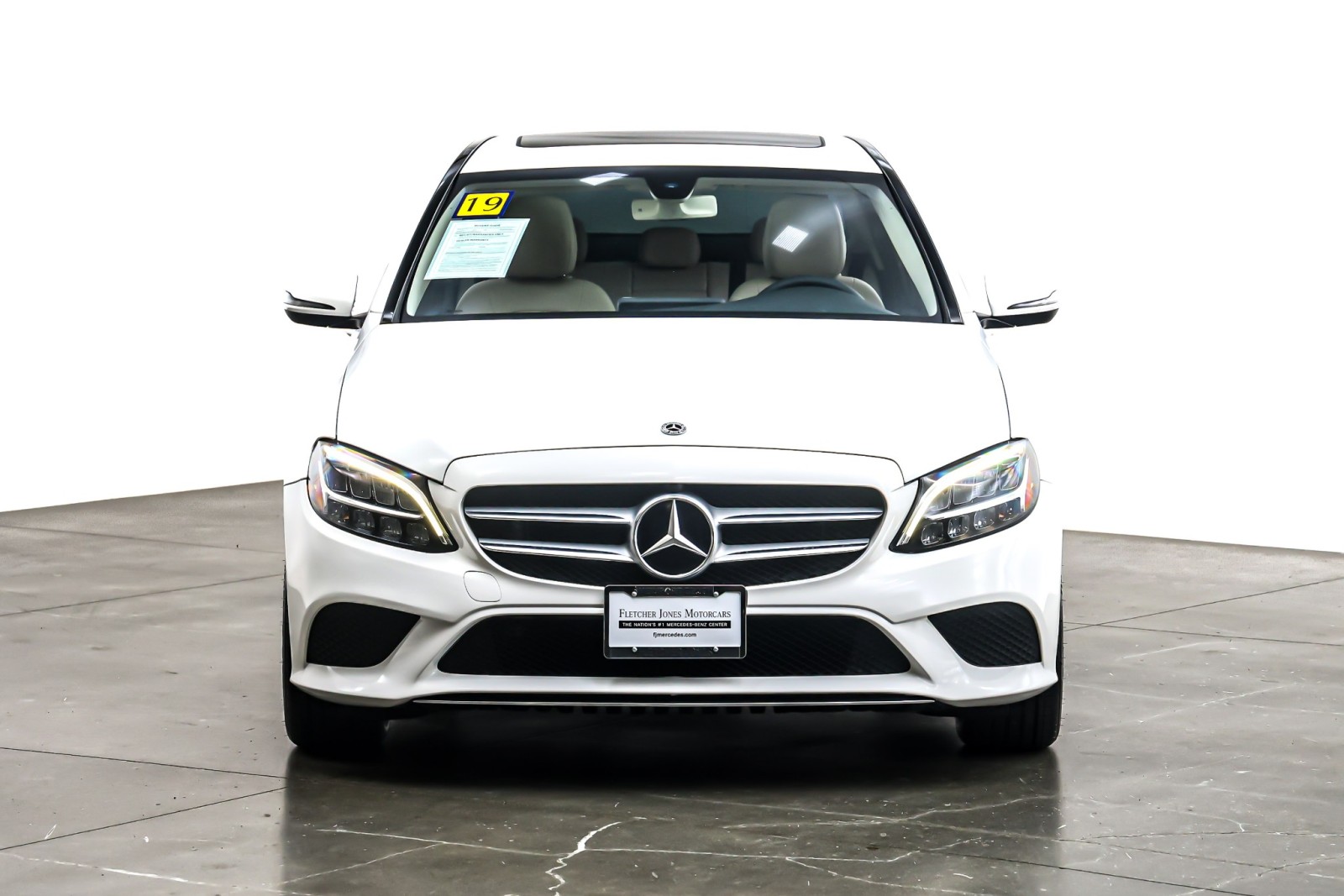 Used 2019 Mercedes-Benz C-Class Sedan C300 with VIN 55SWF8DB6KU284689 for sale in Newport Beach, CA
