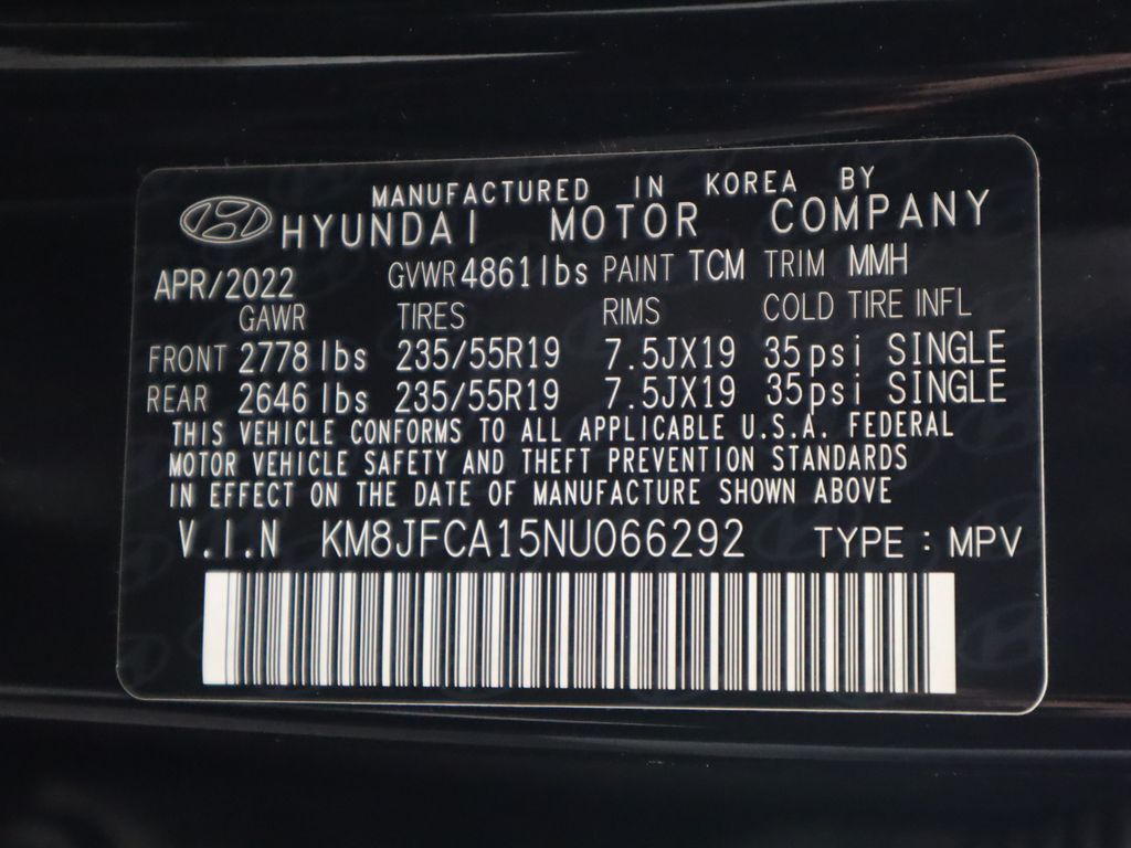 2022 Hyundai Tucson Hybrid SEL Convenience photo 33
