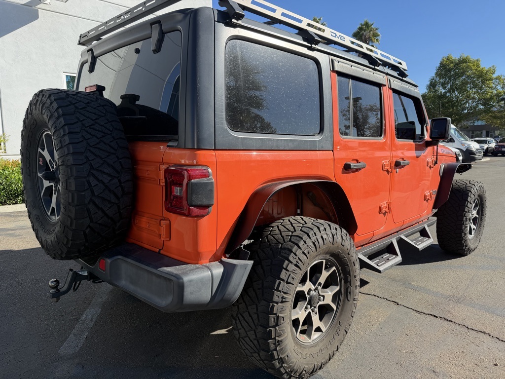 Used 2018 Orange Jeep Unlimited Rubicon image 6