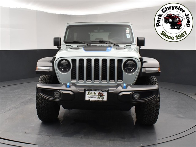 Used 2023 Jeep Wrangler 4xe Rubicon 4XE with VIN 1C4JJXR6XPW604910 for sale in Burnsville, Minnesota