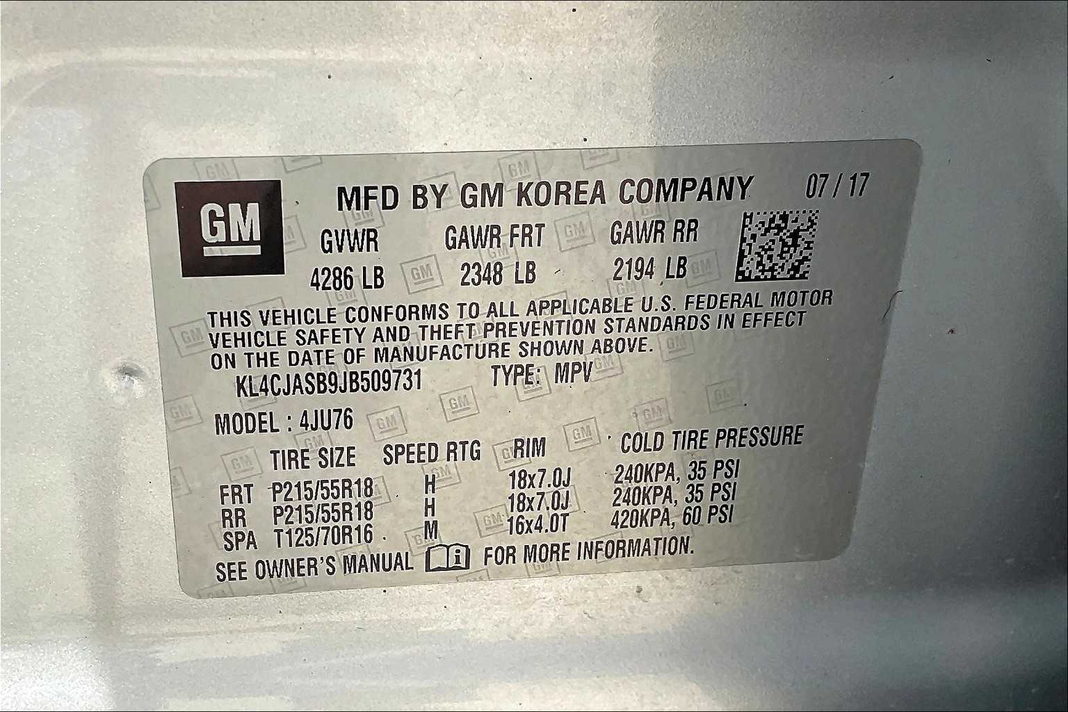 2018 Buick Encore Preferred photo 31