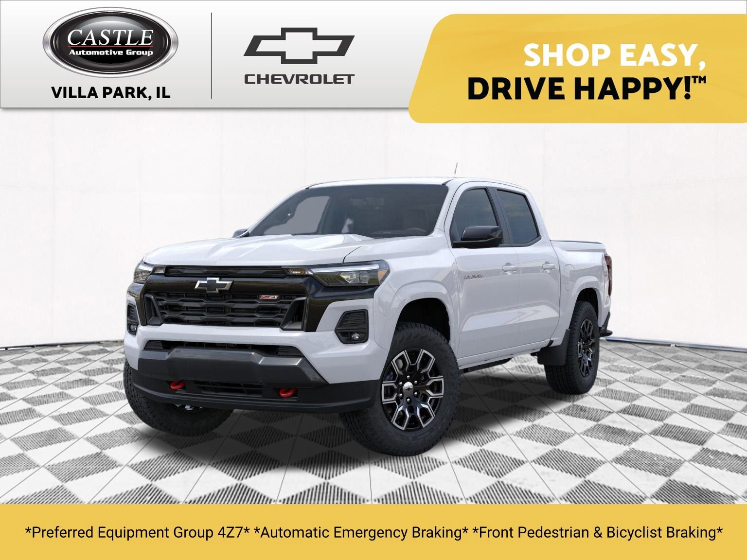 New 2025 Summit White Chevrolet Z71 image 1
