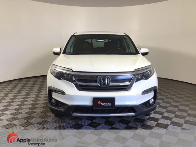 Used 2019 Honda Pilot EX-L with VIN 5FNYF6H56KB043315 for sale in Apple Valley, Minnesota