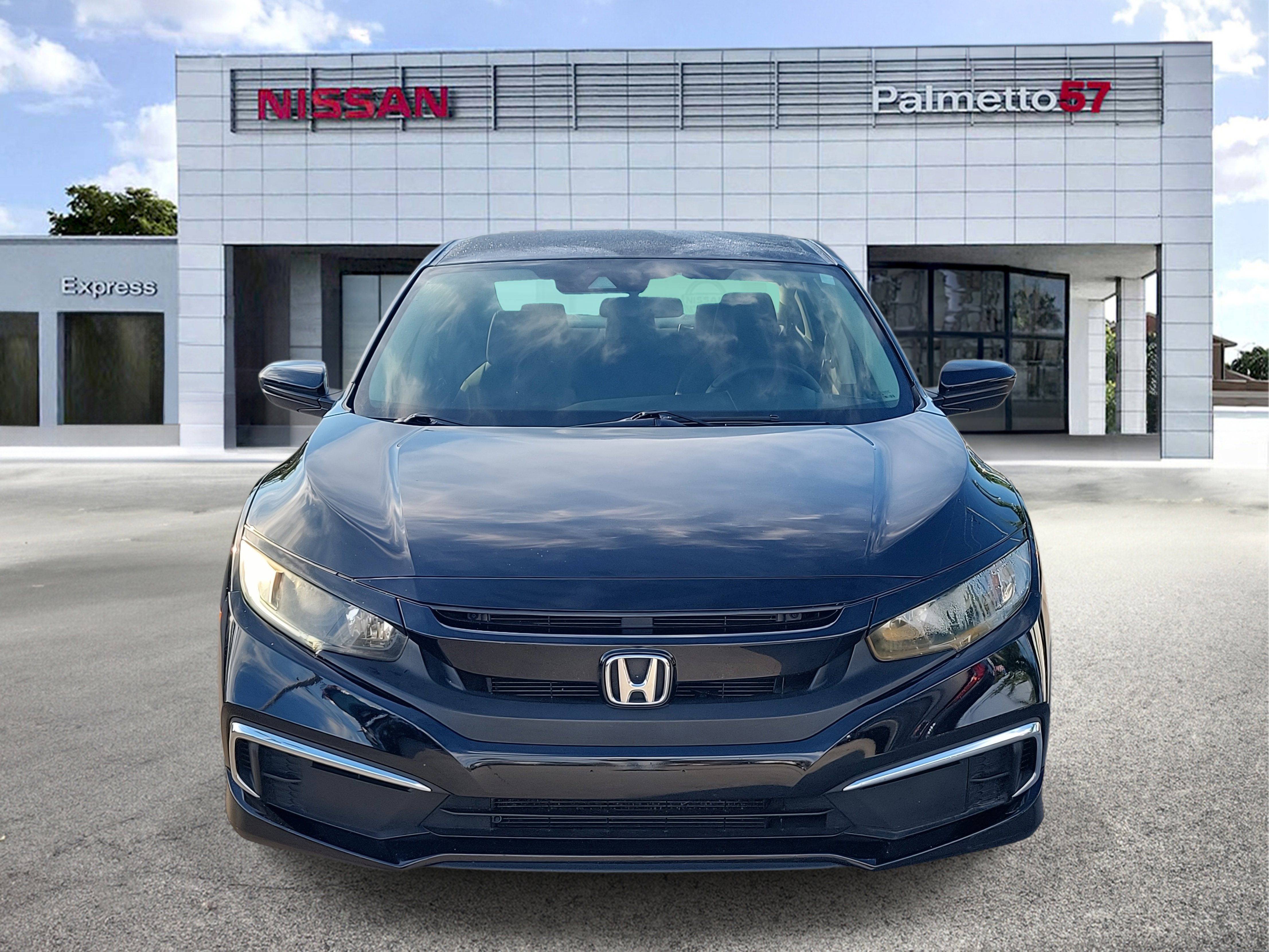 Used 2019 Honda Civic LX with VIN 19XFC2F61KE005677 for sale in Miami Gardens, FL