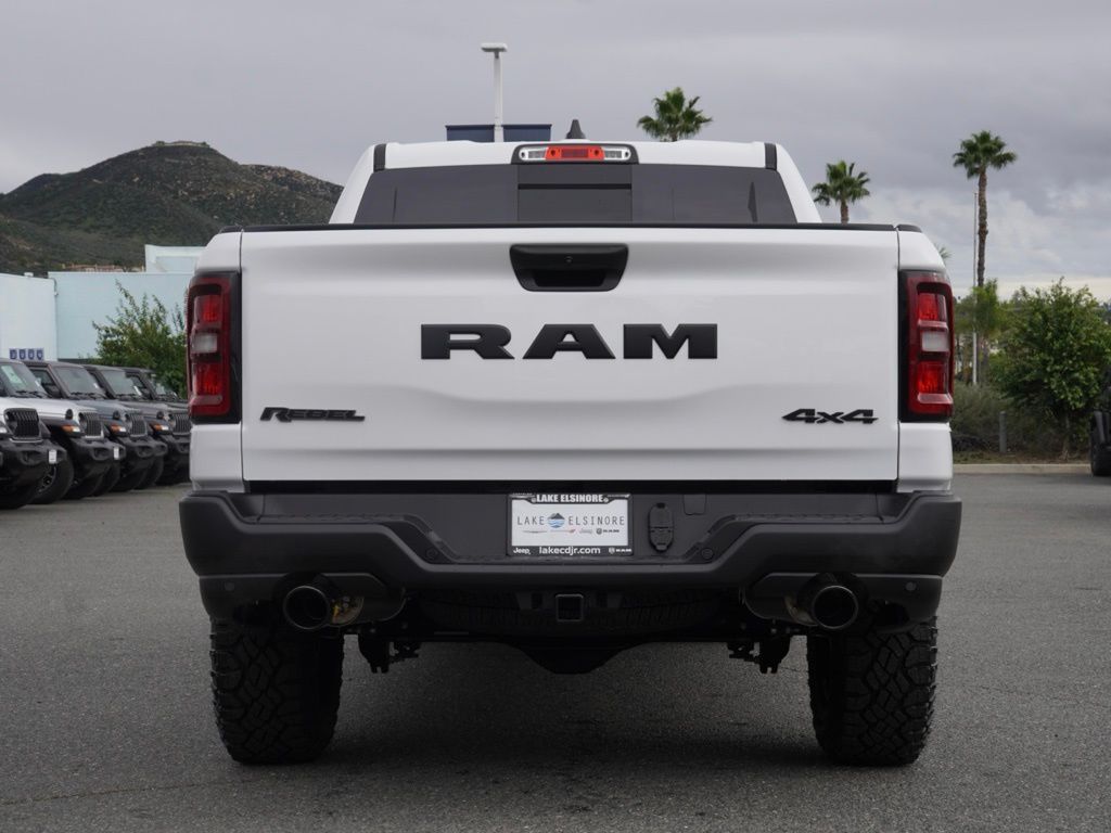 New 2026 Bright White Clear-Coat Exterior Paint RAM Rebel image 4