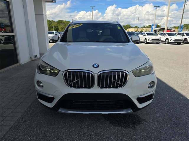 Used 2018 BMW X1 28i with VIN WBXHU7C37J5L05038 for sale in Brooksville, FL