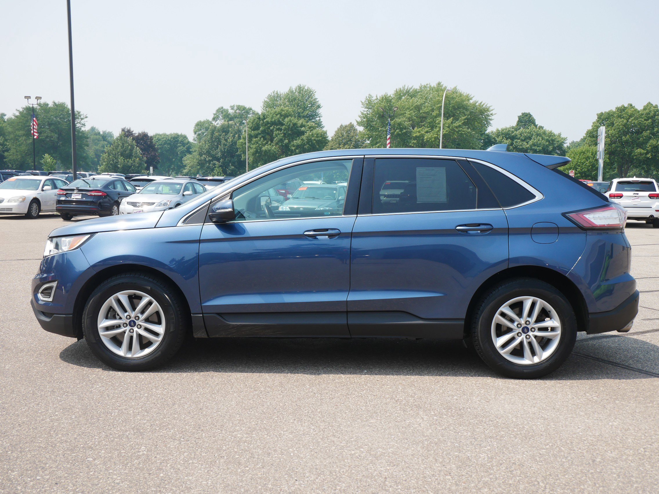 Used 2018 Ford Edge SEL with VIN 2FMPK4J99JBB26186 for sale in Hastings, Minnesota